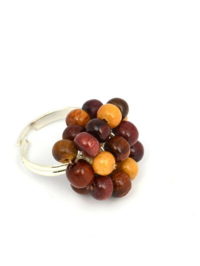 Bague en bois Fiona, www.LaTribu.shop Bague en bois Fiona, www.LaTribu.shop