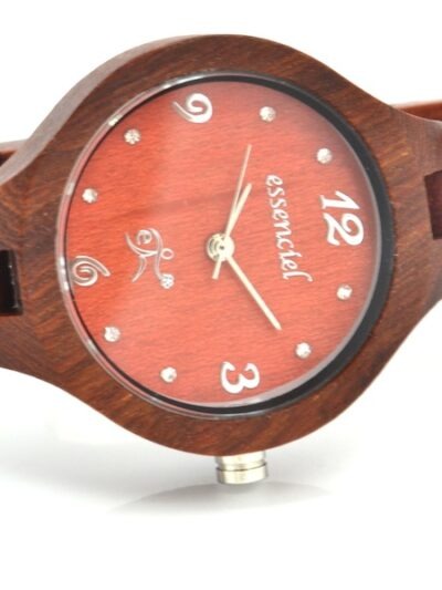 Montre en bois Carla, Palissandre, www.LaTribu.shop