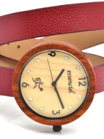 Montre en bois Charlyne, Palissandre et érable, www.LaTribu.shop
