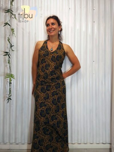 Robe BlaBla Pénélope longue, Fact Yellow, www.LaTribu.shop (5) (1)