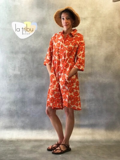 Robe Kurta Kali-Yog, Japi flo, www.LaTribu.shop (1)