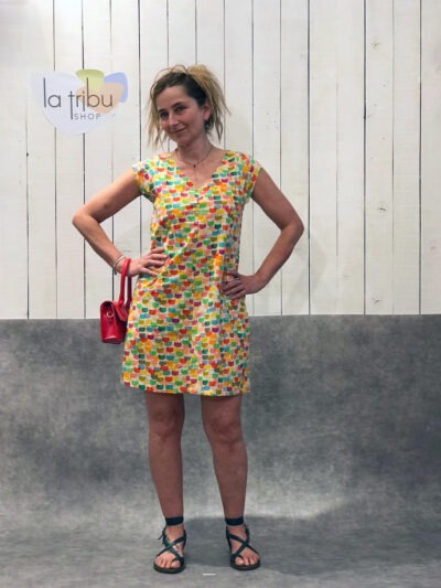 Robe Bla-Bla Calao, Cat, www.LaTribu.shop (1)