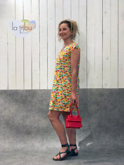 BlaBla robe rétro chat