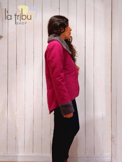 Veste vintage mauve KaliYog