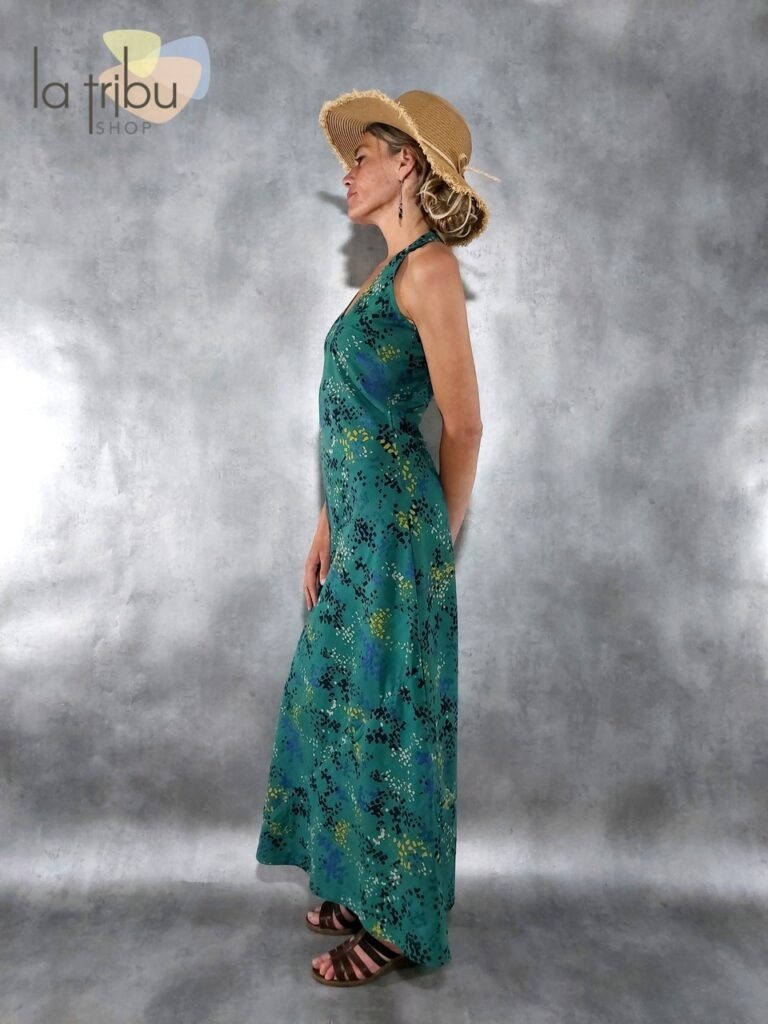 Robe Originale BLA BLA Sans Manches - Taille L/40, Multicolore, Coton, Occasion Très Bon état