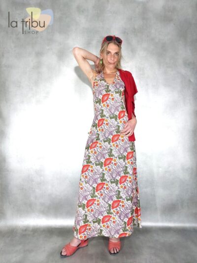 Robe Kali-Yog Pénélope longue, Art deco, www.LaTribu.shop (1)