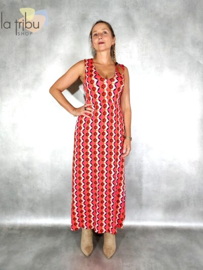 Robe longue colorée Surkana