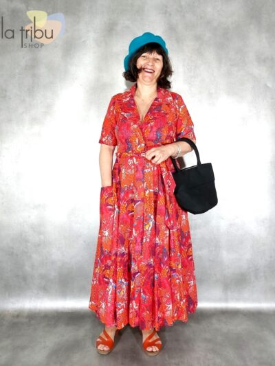 Robe Kali-Yog Anar, Red fire, www.LaTribu.shop (1)